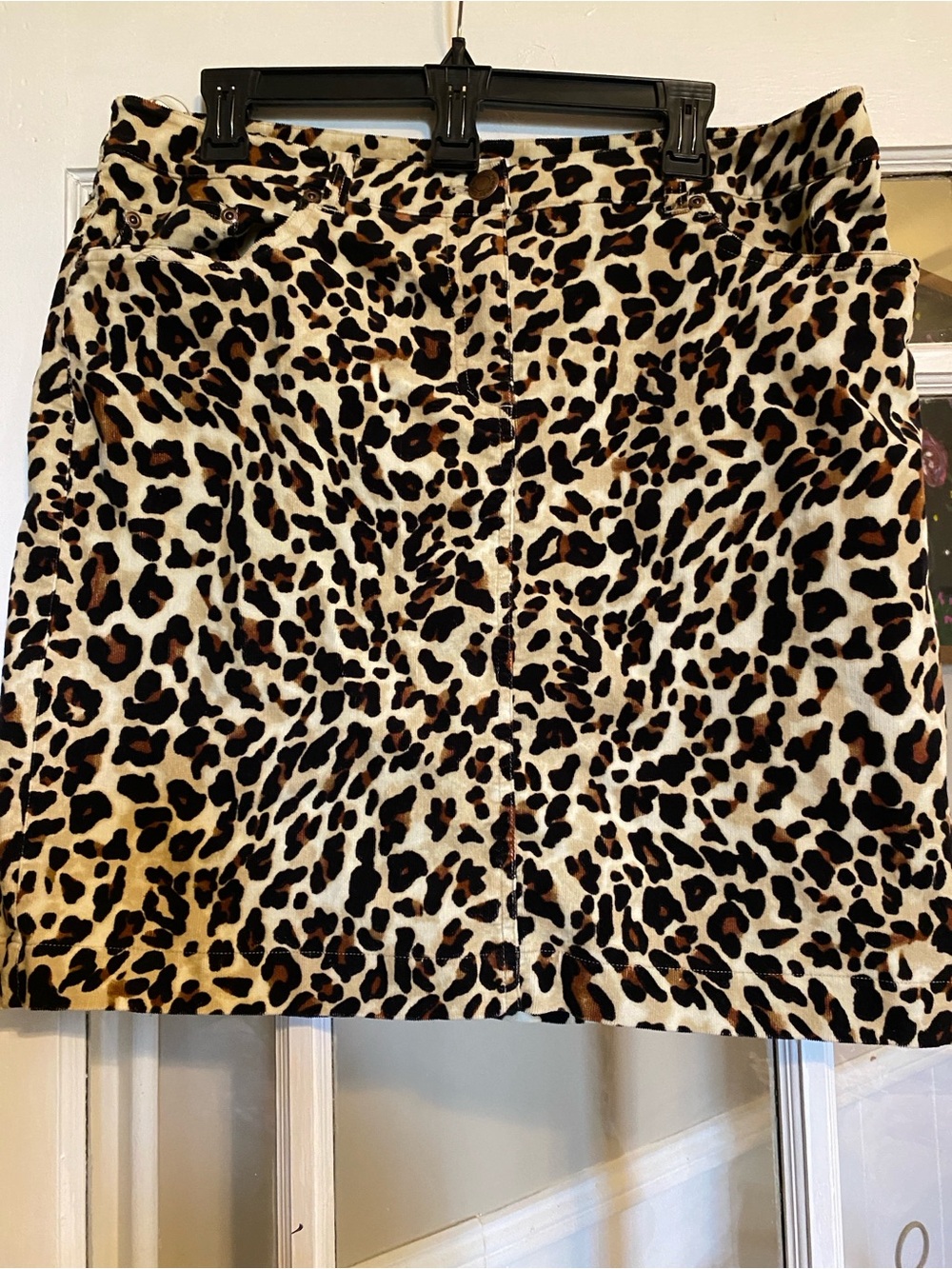 Jones New York Sport Leopard Print Jeggings - Beige/Black/Brown